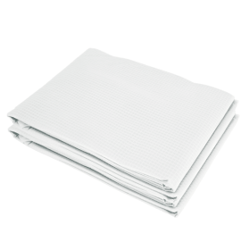 Outsunny 20' x 10' x 7' Greenhouse Replacement Walk-in PE Hot House Cover with 12 Windows Roll-Up & Zipper Door, White