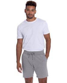 Next Level Apparel 9903 Unisex Fleece Sweatshort (Color: HEATHER GRAY, size: XL)